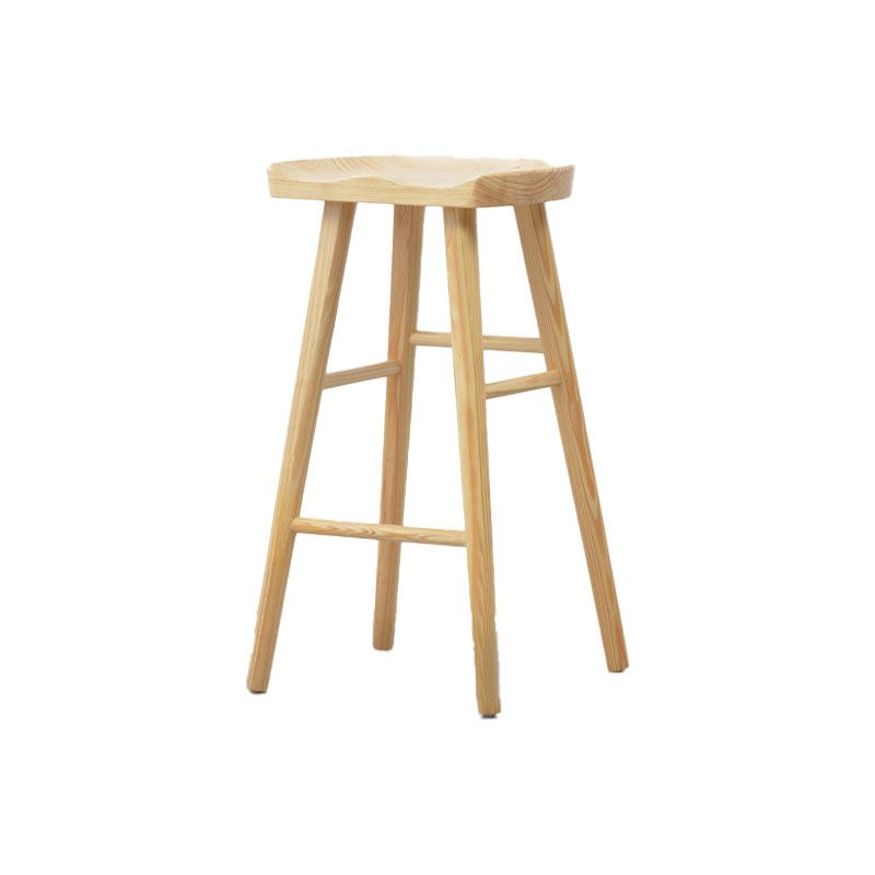 Modern Style Fixed Table Set 1/2 Pieces Solid Wood Rectangle Counter Set Clearhalo 'Bar Furniture' 'furn' 'furn_home_bar_bar_sets' 'Furniture' 'Home Bars & Bar Sets' 'home_bar_bar_sets' 'Kitchen & Dining Furniture' 1200x1200_1bbbdd3c-b5fd-4da9-8384-fdf7fb5c5840