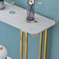 Modern Marble Counter Table with Rectangle Table Top Sled Table - 42" H Clearhalo 'Bar Furniture' 'Bar Tables' 'bar_tables' 'furn' 'furn_bar_tables' 'Furniture' 'furniture_bar_tables' 'Kitchen & Dining Furniture' 1200x1200_1bbfa290-4a50-41f7-8edf-7207068a5a6a