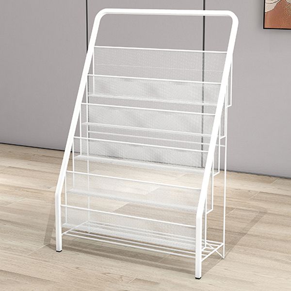 Scandinavian Ladder Bookcase Metal Closed Back Bookshelf for Home Office Clearhalo 'Bookcases' 'furn' 'furn_bookcases' 'Furniture' 'furniture_bookcases' 'Office Furniture' 1200x1200_1bc19439-91fc-46c2-a240-054d5760eb42