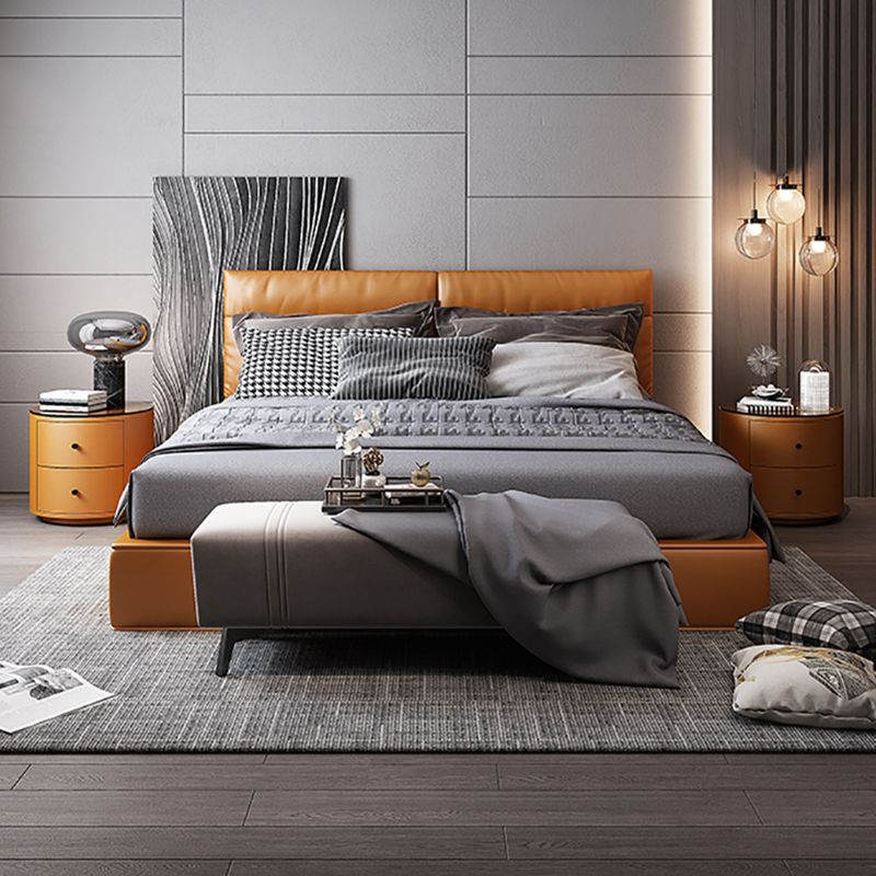 Mesa de vidrio de gabinete moderno y madera de goma para dormitorio