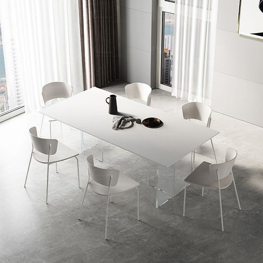 Modern 1/4/5/7 Pieces Dinette Set with Sintered Stone White Table Dining room Set Clearhalo 'Dining Room Sets' 'Dining Tables & Seating' 'dining_room_set' 'furn' 'furn_dining_room_set' 'Furniture' 'furniture_dining_room_set' 'Kitchen & Dining Furniture' 'kitchen&dining_furn' 'kitchen' 1200x1200_1bc43fb1-f5f1-4fbf-8a9b-d97de0a22219