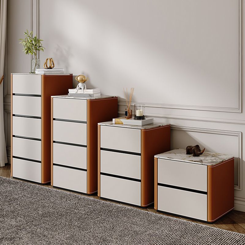 Commode de rangement moderne en pierre, commode de rangement avec 2/3/4/5 tiroirs
