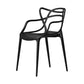 Nordic Plastic Open Back Dining Side Chair 33"H Dining Chair for Restaurant Clearhalo ' kitchen&dining_furn' 'Dining Chairs' 'Dining Tables & Seating' 'dining_chair' 'furn' 'furn_dining_chair' 'Furniture' 'furniture_dining_chair' 'Kitchen & Dining Furniture' 'kitchen' 1200x1200_1bc87e03-12ef-42ca-95de-8873c184764b