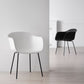 Industrial Design Plastic Dining Side Chairs Solid Back Arm Side Chair Clearhalo ' kitchen&dining_furn' 'Dining Chairs' 'Dining Tables & Seating' 'dining_chair' 'Furniture' 'furniture_dining_chair' 'Kitchen & Dining Furniture' 'kitchen' 1200x1200_1bc8c998-7400-48db-bd33-800b46ce5305