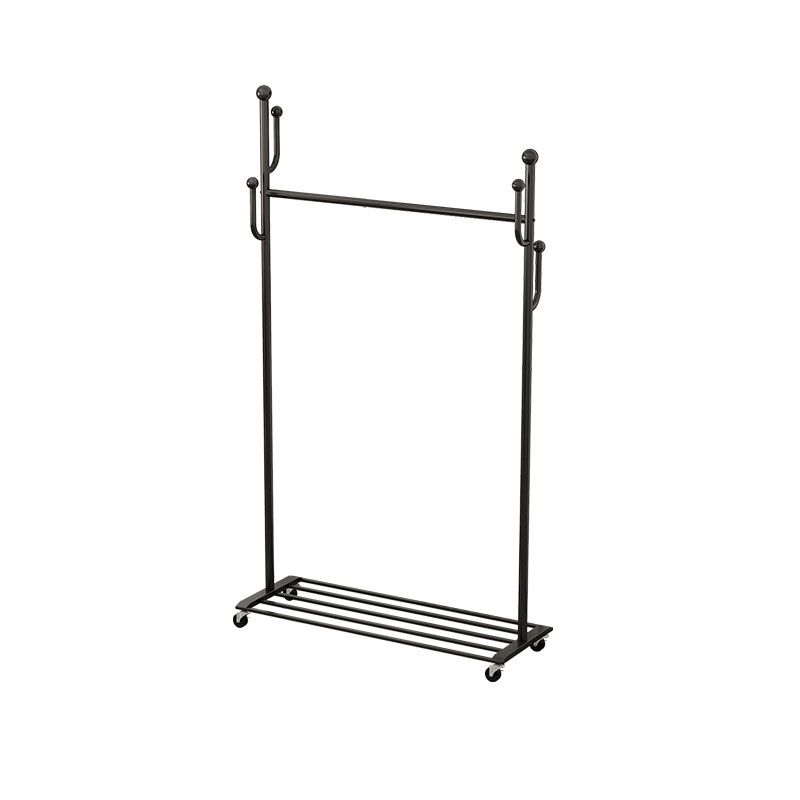 Castori di piantature in metallo classico gancio di rivestimento design con scaffale inferiore