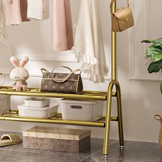 Hangage de manteau métallique de luxe Salle de manteau de forme d'oreille de chat libre pour le salon