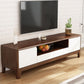 Mueble de TV nórdico de madera maciza, mueble de TV pequeño y moderno para dormitorio familiar, sala de estar, consola