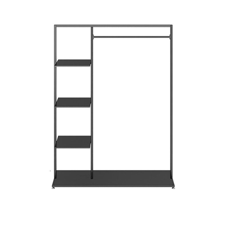 Contemporary Hall Stand with Clothes Rail Storage Shelves Coat Hanger Clearhalo 'Entry & Mudroom Furniture' 'furn' 'furn_hall_tree_coat_racks' 'Furniture' 'Hall Trees & Coat Racks' 'hall_tree_coat_racks' 1200x1200_1bd45ce2-ff90-4f8d-9cca-fc1cc723aee7