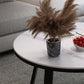 Round Slate Coffee Cocktail Table X-Base Coffee or End Table Clearhalo 'Coffee & Accent Tables' 'Coffee Tables' 'coffee_tables' 'furn' 'furn_coffee_tables' 'Furniture' 'Living Room Furniture' 1200x1200_1bd84796-63ed-43f0-bb3a-872462ca5268