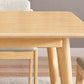 Dining Room Dinner Kitchen Table Rubberwood Solid Wood Dining Table Clearhalo 'Dining Tables & Seating' 'Dining Tables' 'dining_table' 'furn' 'furn_dining_table' 'Furniture' 'Kitchen & Dining Furniture' 1200x1200_1bd8b97b-cc6e-46d1-9fa3-a66e0d21ba7f