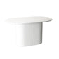 Oval White Tone Dining Table Luxury Pedestal Table for Dining Room Clearhalo ' dining_table' 'Dining Tables & Seating' 'Dining Tables' 'furn' 'furn_dining_table' 'Furniture' 'furniture_dining_table' 'Kitchen & Dining Furniture' 'kitchen&dining_furn' 'kitchen' 'kitchen_dining_table' 1200x1200_1bdc3141-d6e8-49f6-a901-f0790fa6f92c