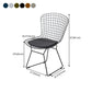 Scandinavian Metal Bedroom Side Chair Cross Back Matte Finish Dining Chair Clearhalo ' kitchen&dining_furn' 'Dining Chairs' 'Dining Tables & Seating' 'dining_chair' 'furn' 'furn_dining_chair' 'Furniture' 'furniture_dining_chair' 'Kitchen & Dining Furniture' 'kitchen' 1200x1200_1bde0fec-f504-4dbb-ac09-d2bb159401a1