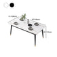 1/3/5/7 Pcs Metal Modern Dining Set with Rectangle Table Dinette Set Clearhalo 'Dining Room Sets' 'Dining Tables & Seating' 'dining_room_set' 'Furniture' 'furniture_dining_room_set' 'Kitchen & Dining Furniture' 'kitchen&dining_furn' 'kitchen' 1200x1200_1be0d42e-40ff-4ee7-a19d-5e2e2e51224d