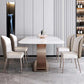 Modern Sintered Stone Top Dining Set Rectangle 1/5/6 Pieces Dining Room Table Set Clearhalo 'Dining Room Sets' 'Dining Tables & Seating' 'dining_room_set' 'furn' 'furn_dining_room_set' 'Furniture' 'furniture_dining_room_set' 'Kitchen & Dining Furniture' 1200x1200_1be2c269-e30a-4480-bb5e-ccf774afb6c2