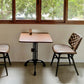 Industrial Kitchen Dining Table Solid Wood Table with Black Metal Pedestal Base Clearhalo ' dining_table' 'Dining Tables & Seating' 'Dining Tables' 'furn' 'furn_dining_table' 'Furniture' 'furniture_dining_table' 'Kitchen & Dining Furniture' 'kitchen&dining_furn' 'kitchen' 'kitchen_dining_table' 1200x1200_1be3d6bc-4dae-4059-b1f2-b023b6e9fbd1