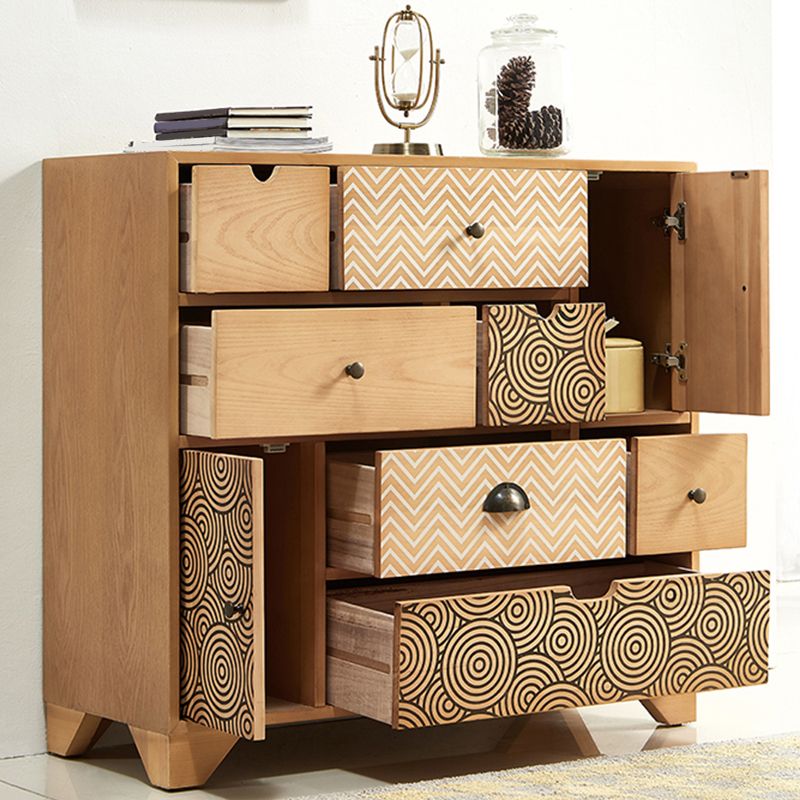 Server da pranzo in stile moderno antico tavolo da sideboard con cassetti