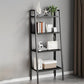 Contemporary Open Bookcase Metal Ladder Bookshelf for Kitchen Clearhalo 'Bookcases' 'furn' 'furn_bookcases' 'Furniture' 'Office Furniture' 1200x1200_1be694cf-9622-4d2d-9e4c-91e0ca51dfc2