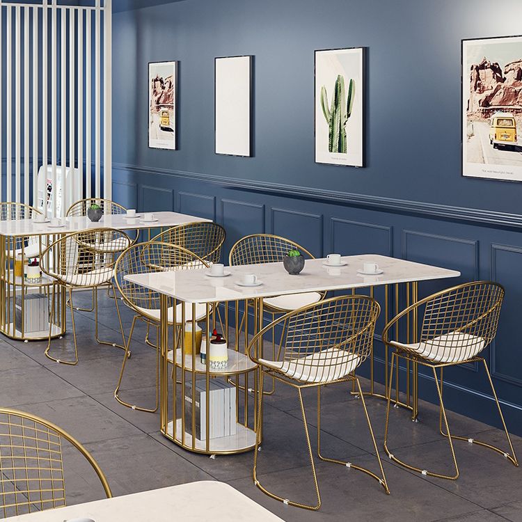 Nordic 1/2/4/5 Pieces Dining Set Rectangle Stone Dining Table for Dining Room Clearhalo 'Dining Room Sets' 'Dining Tables & Seating' 'dining_room_set' 'furn' 'furn_dining_room_set' 'Furniture' 'Kitchen & Dining Furniture' 1200x1200_1be7c3ec-417a-4427-9e34-9f660366683e