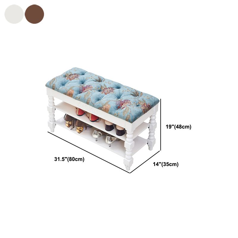 Upholstered Shelves Seating Bench Cushioned Entryway and Bedroom Bench with Legs Clearhalo 'Benches' 'Chairs & Seating' 'furn' 'furn_benches' 'Furniture' 'Living Room Furniture' 1200x1200_1be9993a-0841-42f2-83ac-8515b5de3feb