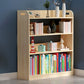 Natural Urban Etagere Bookshelf Oak Wood Open Bookcase for Home Clearhalo 'Bookcases' 'furn' 'furn_bookcases' 'Furniture' 'Office Furniture' 1200x1200_1bee15b4-e51a-4a6a-97f1-7f3a5a377ab3