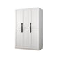 Freestanding Wood Frame Wardrobe Modern Hinged Soft Close Doors Wardrobe and Drawers Clearhalo 'Armoires & Wardrobes' 'armoires_wardrobes' 'Bedroom Furniture' 'furn' 'furn_armoires_wardrobes' 'Furniture' 1200x1200_1bf0728d-a08f-46e4-acc2-838cc366474e