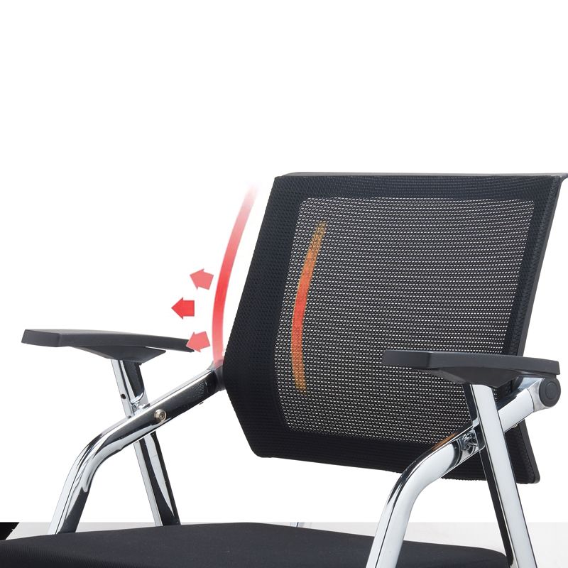 Chaise de conférence contemporaine Black Mesh Seat and Back Task Chair