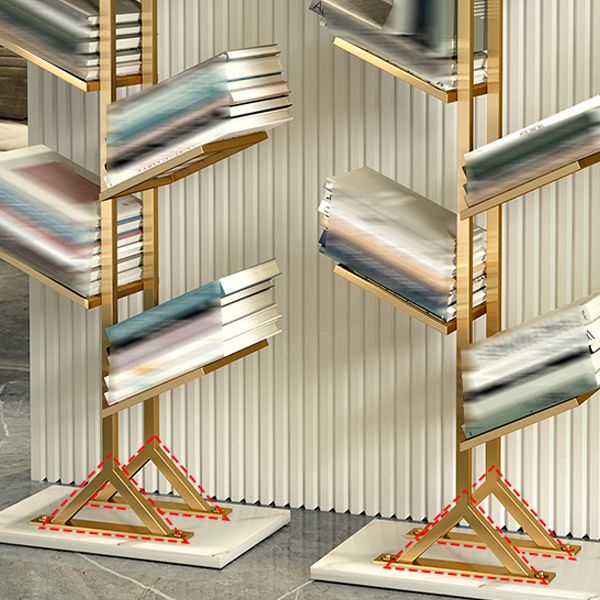 Modern Style Bookshelf Vertical Etagere Shelf Bookcase with Shelves for Home Office Clearhalo 'Bookcases' 'furn' 'furn_bookcases' 'Furniture' 'furniture_bookcases' 'kitchen' 'kitchen_bookcases' 'Living Room Furniture' 'Office Furniture' 1200x1200_1bf55813-c1d7-46e6-944e-c4c6df634f7b