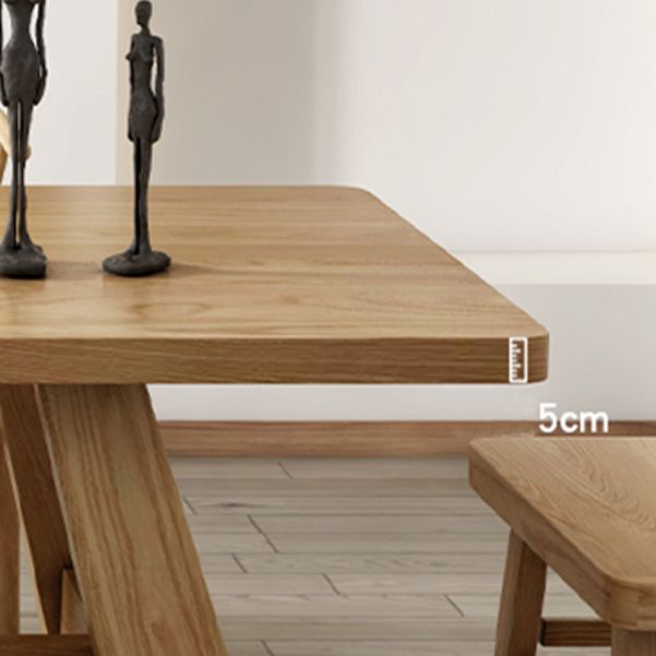 Modern Style Office Desk Solid Wood Trestle Desk for Home Use Clearhalo 'furn' 'furn_office_desk' 'Furniture' 'furniture_office_desk' 'Office Desks' 'Office Furniture' 'office_desk' 1200x1200_1bffbd44-df64-4afd-bd6a-fce1063ff0b2