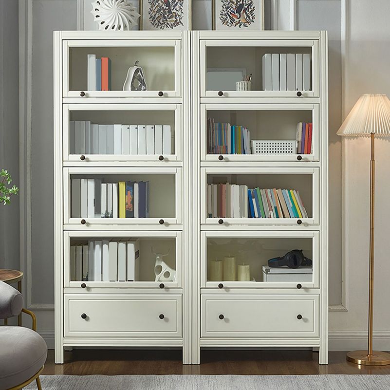 Stile moderno chiuso Bookcase in legno standard per la sala da studio