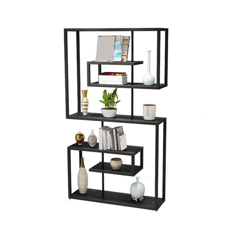 Libreria di scaffali antichi scandinavi libreria in metallo