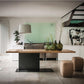 Metal Contemporary Free Form Dining Table Solid Wood Top Table for Dining Room Clearhalo ' dining_table' 'Dining Tables & Seating' 'Dining Tables' 'furn' 'furn_dining_table' 'Furniture' 'furniture_dining_table' 'Kitchen & Dining Furniture' 'kitchen&dining_furn' 'kitchen' 'kitchen_dining_table' 1200x1200_1c028a6c-c4ae-444d-a929-a15ceb417c3b