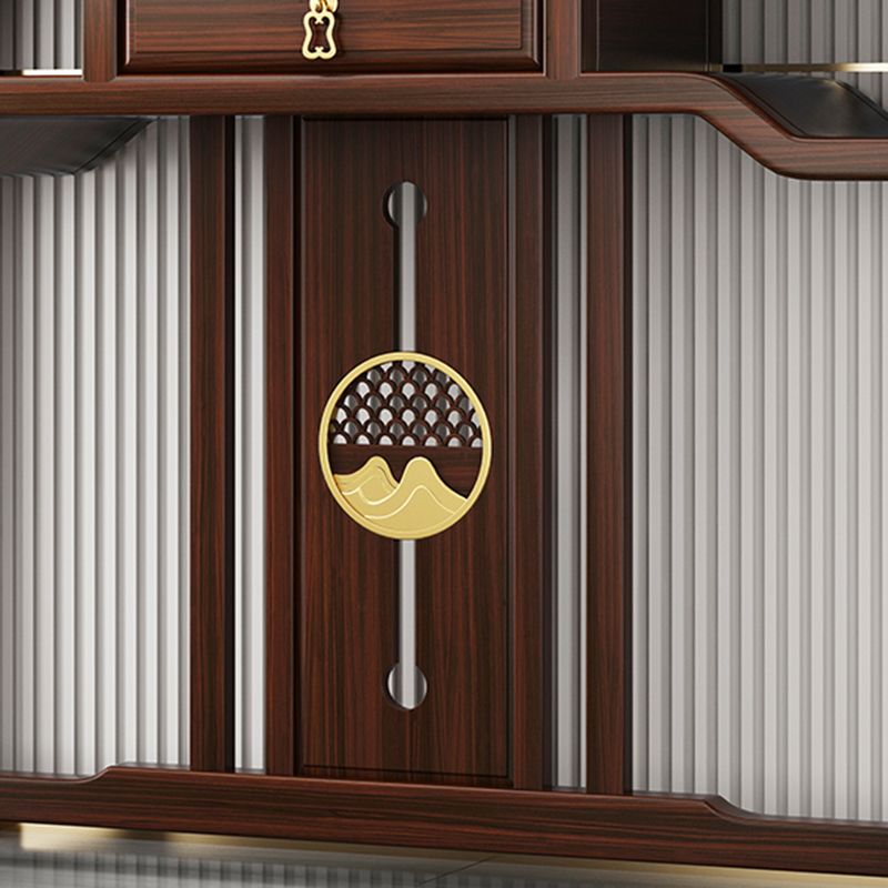 Tavolo della console contemporanea a forma di rettangolo tavolo da divano console marrone per hall