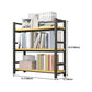 Moderne stijl boekenplank black metal frame boekenkast voor kantoor