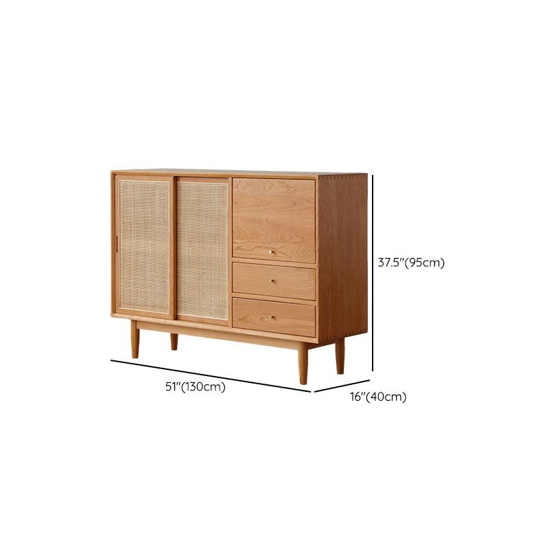 Stegno a buffet di archiviazione in stile moderno con 2-disegno con 2 disegni