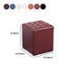 Modern Faux Leather Pouf Water Resistant Pure Color Square for Home Decor Clearhalo 'furn' 'furn_ottomans_poufs' 'Furniture' 'Living Room Furniture' 'Ottomans & Poufs' 'ottomans_poufs' 1200x1200_1c0dc1d9-58e1-4191-8011-dfa242c16a64