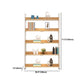 Modern Engineered Wood Bookshelf Etagere Open Shelf Vertical Bookcase Clearhalo 'Bookcases' 'furn' 'furn_bookcases' 'Furniture' 'Office Furniture' 1200x1200_1c13e646-7134-40d7-ae8f-2f153f3d1868