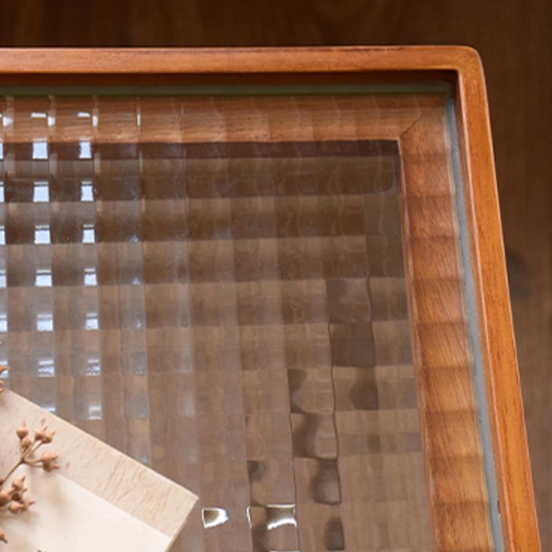 Modern Cross Legs End Slide Table Clear Tray Top Corner Table Clearhalo 'Coffee & Accent Tables' 'End & Side Tables' 'end_side_tables' 'furn' 'furn_end_side_tables' 'Furniture' 'Living Room Furniture' 1200x1200_1c1e418b-ff8c-4687-b594-301f7ca3ad0d