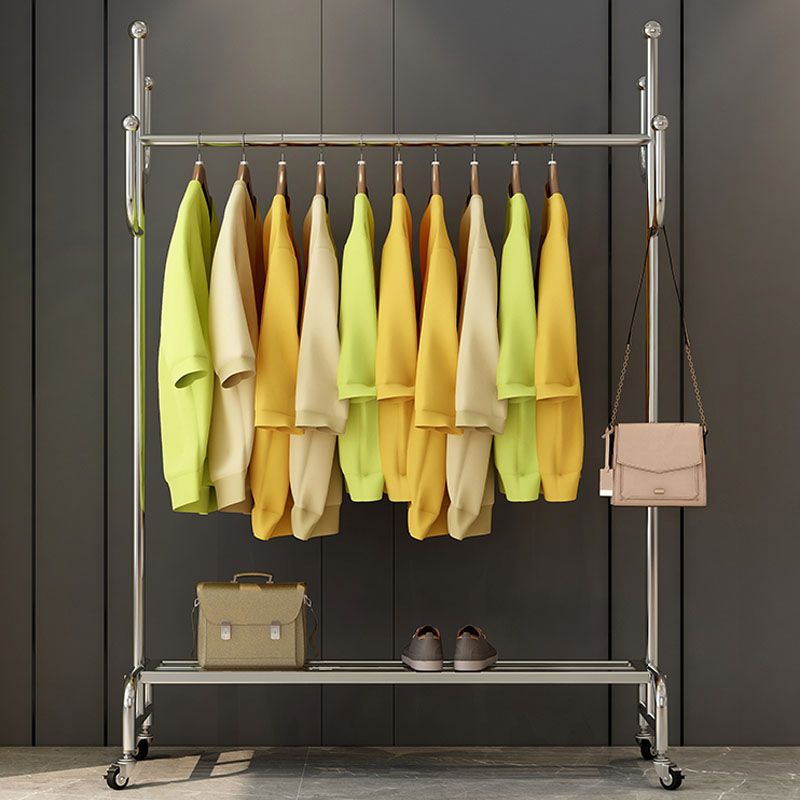 Hanchos de estante de estilo moderno Diseño de la rejilla de metal de pie para sala de estar para sala de estar