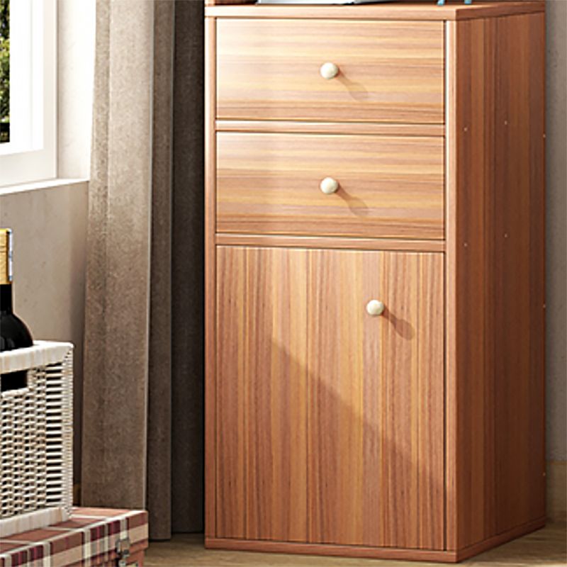 引き出し付きモダンなアクセントチェスト長方形のウォータープルーフチェスト1ドア付き