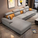 Pillow Top Arms Stain-Resistant Soft Modular Sectionals with Reversible Chaise Clearhalo 'furn' 'furn_sectionals' 'Furniture' 'furniture_sectionals' 'kitchen' 'kitchen_sectionals' 'Living Room Furniture' 'Sectionals' 1200x1200_1c24ef66-9dbb-4041-9ba2-c83540d5a9b5