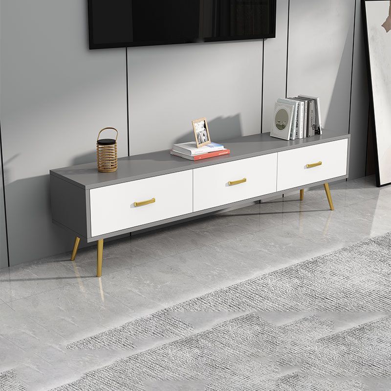 Console TV in legno TV in stile TV in stile glam con mobile