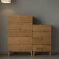 Modern Natural Cabinet with Drawers Solid Wood 16.9" D Chest Clearhalo 'Cabinets & Chests' 'cabinets_chests' 'furn' 'furn_cabinets_chests' 'Furniture' 'Living Room Furniture' 1200x1200_1c2cf039-2d3d-45f3-a8d5-8a68f13c9102