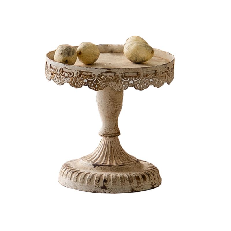 Rustic Solid Wood/Metal Round Distressed Living Room Accent Side Table Clearhalo 'Coffee & Accent Tables' 'End & Side Tables' 'end_side_tables' 'furn' 'furn_end_side_tables' 'Furniture' 'Living Room Furniture' 1200x1200_1c2cfb67-2c27-4a20-a7ee-d12c39a35937