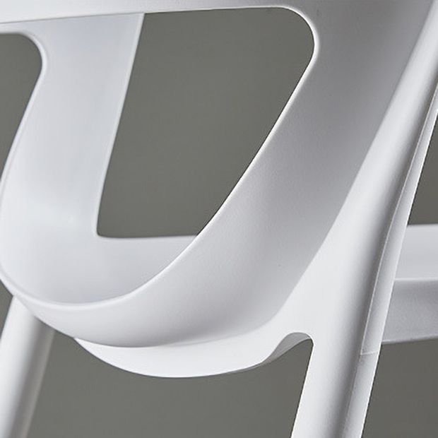 Modern Dining and Accent Chairs Indoor-Outdoor Plastic Open Back Side Chair Clearhalo ' kitchen&dining_furn' 'Dining Chairs' 'Dining Tables & Seating' 'dining_chair' 'Furniture' 'furniture_dining_chair' 'Kitchen & Dining Furniture' 'kitchen' 1200x1200_1c2fbe91-c031-4d3b-af7c-8d77320c9a44