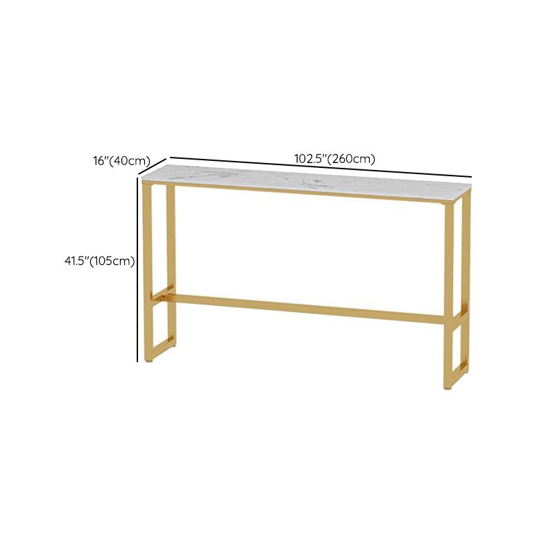 Glam Style Bar Set 1/2/3/5 Pieces Faux Marble Rectangle Counter Set Clearhalo 'Bar Furniture' 'furn' 'furn_home_bar_bar_sets' 'Furniture' 'Home Bars & Bar Sets' 'home_bar_bar_sets' 'Kitchen & Dining Furniture' 1200x1200_1c302817-89c6-4309-b544-5ede8582a772