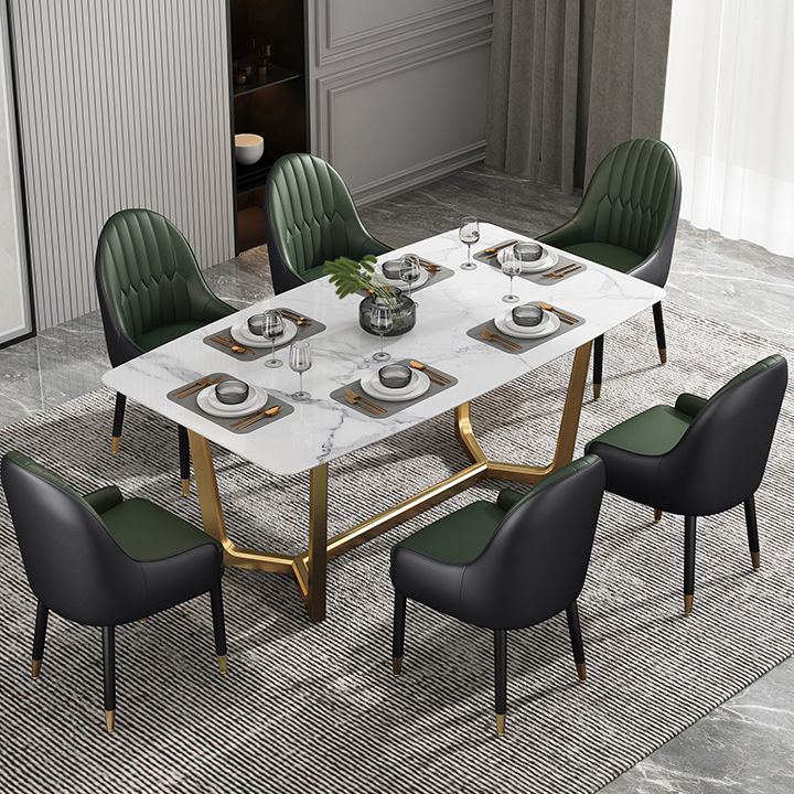 Metal Scandinavian Style Dining Chairs Dining Room Parsons Chair with Arm Clearhalo ' kitchen&dining_furn' 'Dining Chairs' 'Dining Tables & Seating' 'dining_chair' 'furn' 'furn_dining_chair' 'Furniture' 'furniture_dining_chair' 'Kitchen & Dining Furniture' 'kitchen' 1200x1200_1c30796b-60d6-477c-85d9-d60e262be8b3