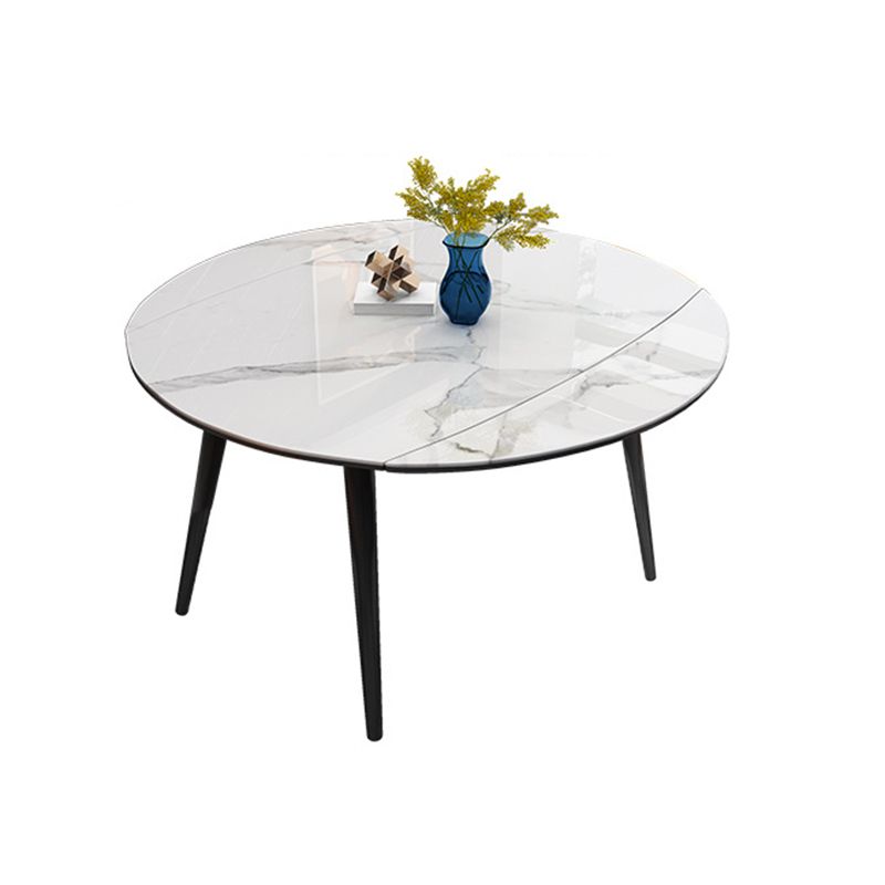 Modern Extendable Dining Furniture Set 1/2/7/9 Pieces Round Dining Table Set