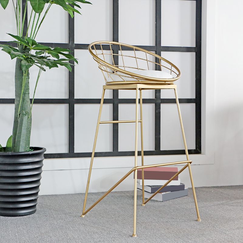 1/4/7 pièces Glam Glam Iron Bar Table Set Rectangle Bistro Set avec un faux marbre blanc