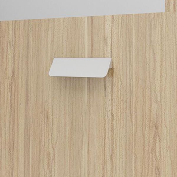 Archivos de estilo nórdico Madera sólida Color sólido Oficina de archivos horizontales