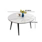 Modern Extendable Dining Furniture Set 1/2/7/9 Pieces Round Dining Table Set